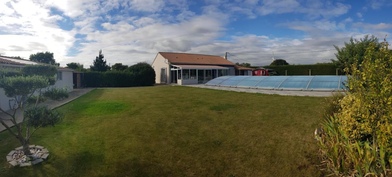 Ty Grain De Sel : Logement Privatif Avec Piscine, Jardin Et Patio Chauvé Dış mekan fotoğraf