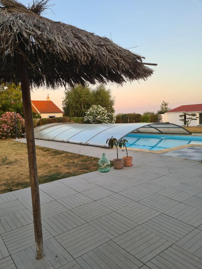 Ty Grain De Sel : Logement Privatif Avec Piscine, Jardin Et Patio Chauvé Dış mekan fotoğraf