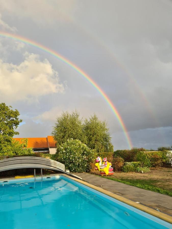 Ty Grain De Sel : Logement Privatif Avec Piscine, Jardin Et Patio Chauvé Dış mekan fotoğraf