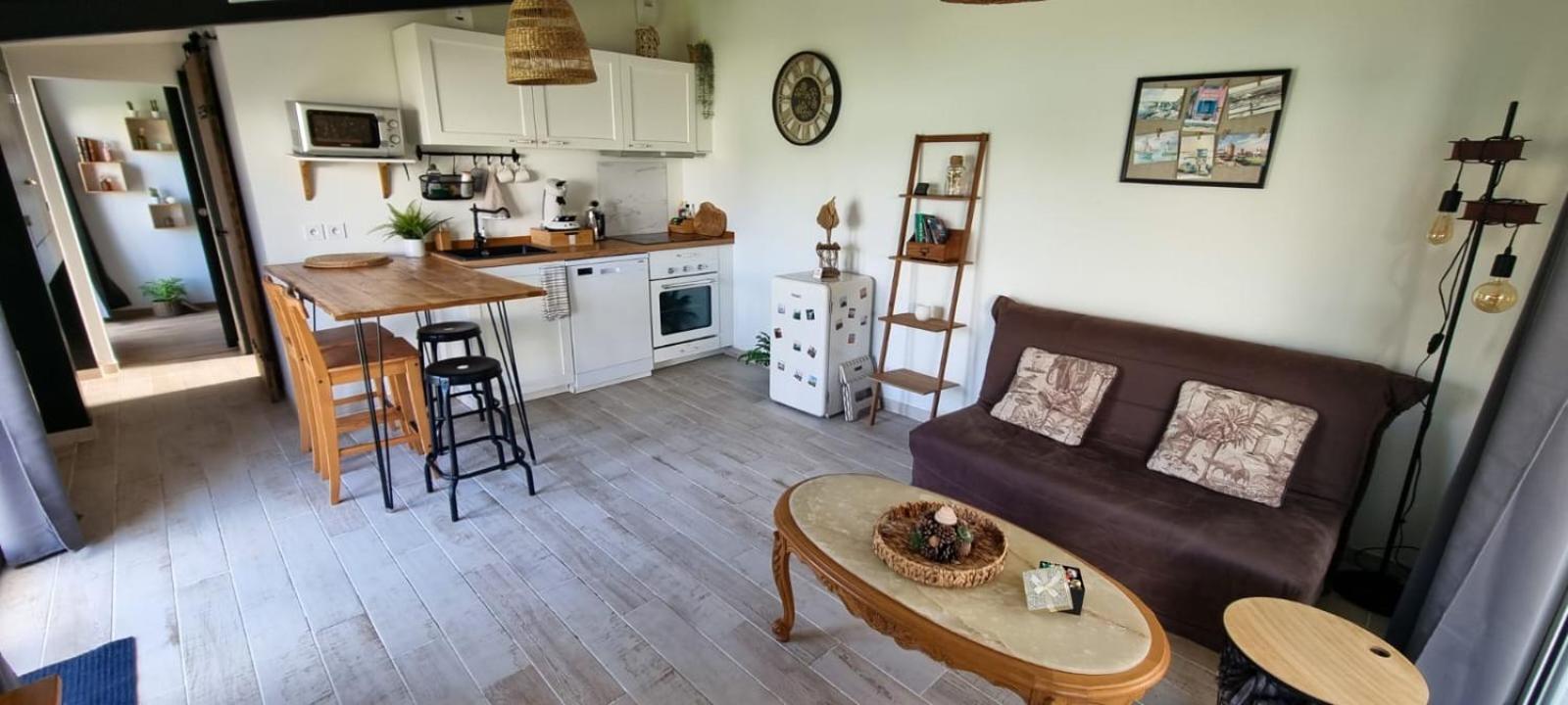 Ty Grain De Sel : Logement Privatif Avec Piscine, Jardin Et Patio Chauvé Dış mekan fotoğraf