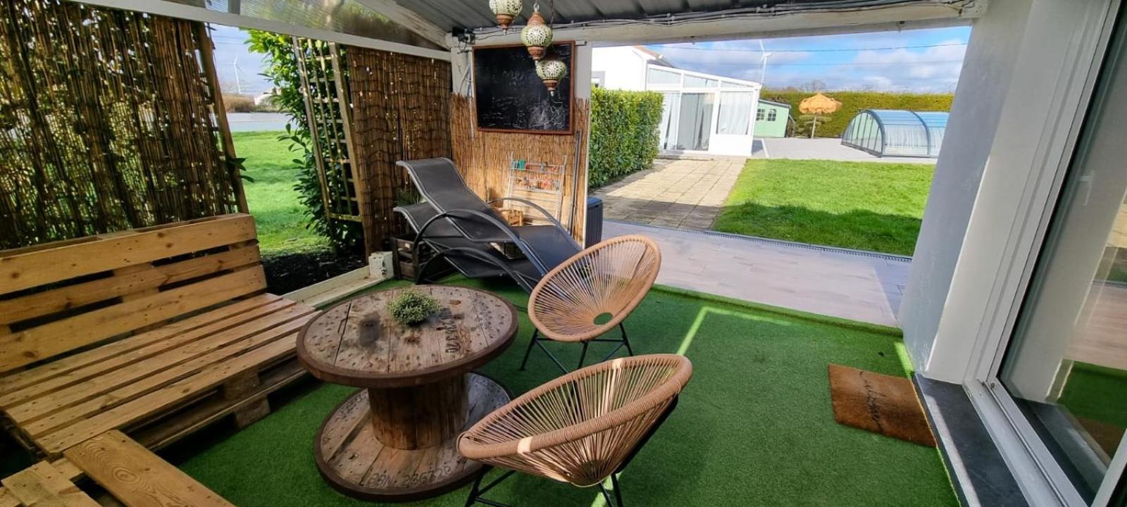 Ty Grain De Sel : Logement Privatif Avec Piscine, Jardin Et Patio Chauvé Dış mekan fotoğraf