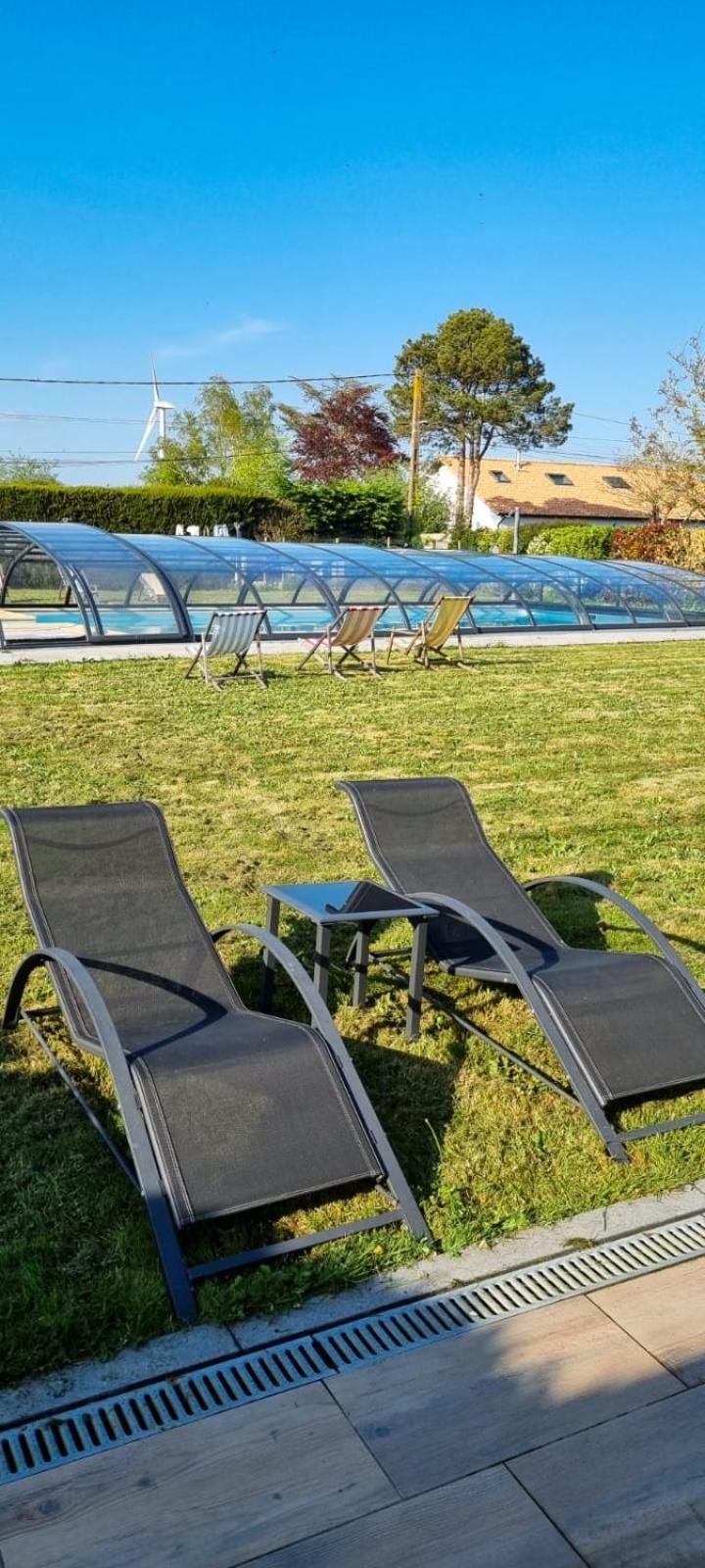Ty Grain De Sel : Logement Privatif Avec Piscine, Jardin Et Patio Chauvé Dış mekan fotoğraf